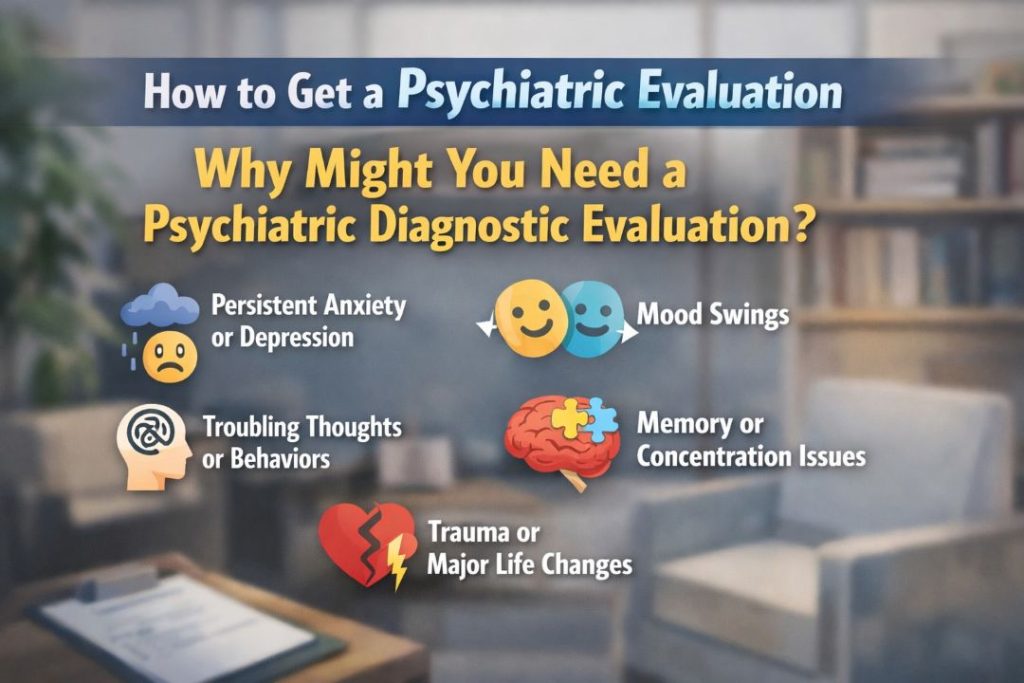 Why Might You Need a Psychiatric Diagnostic Evaluation