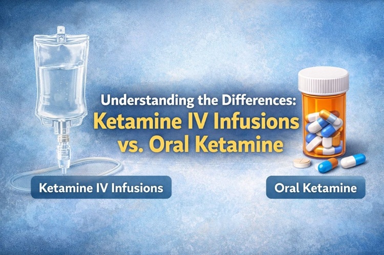 Understanding the Differences Ketamine IV Infusions vs. Oral Ketamine