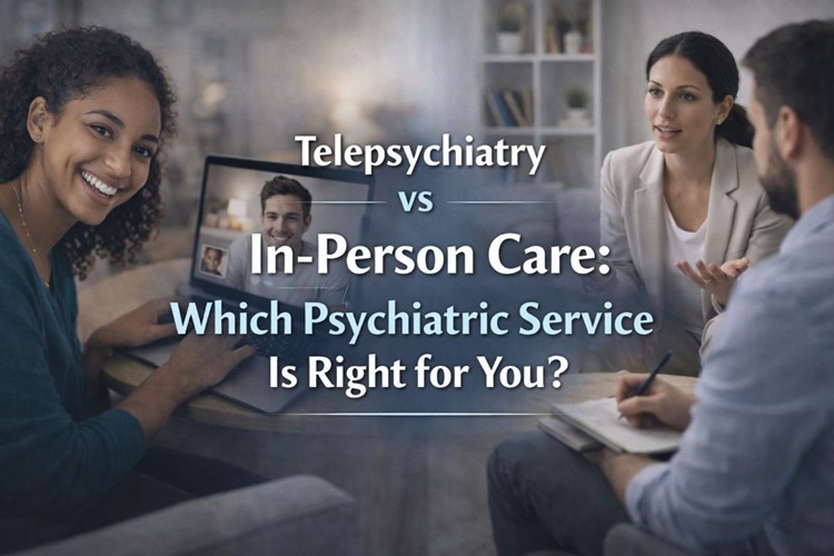 Telepsychiatry vs In-Person Care Which Psychiatric Service Is Right for You