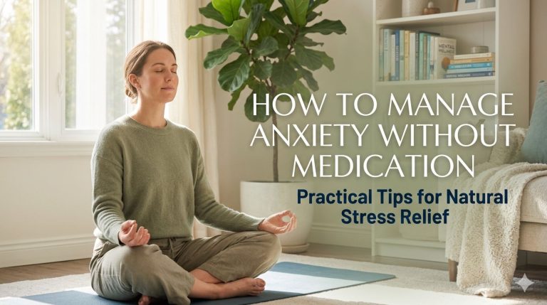 How to Manage Anxiety Without Medication