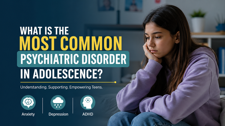 What is the Most Common Psychiatric Disorder in Adolescence