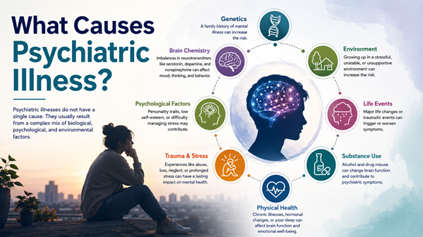 What Causes Psychiatric Illness