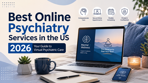 Best Online Psychiatry Services US 2026
