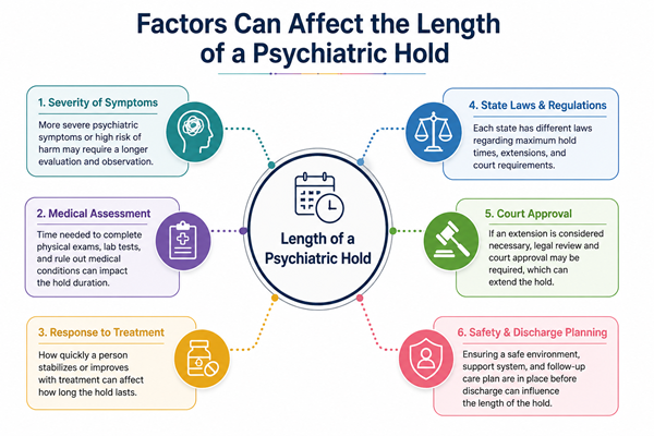 Factors Can Affect the Length of a Psychiatric Hold