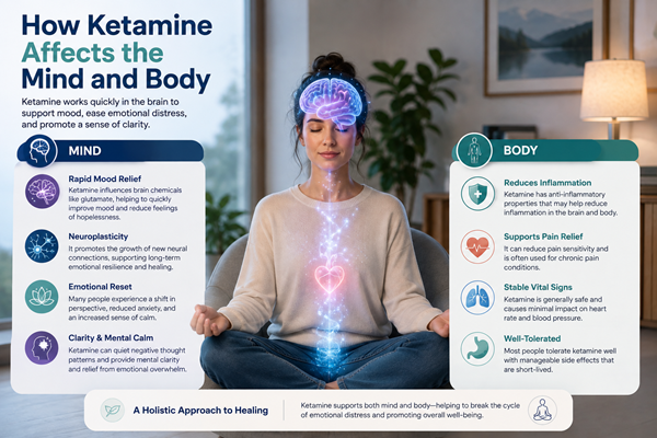 How Ketamine Affects the Mind and Body