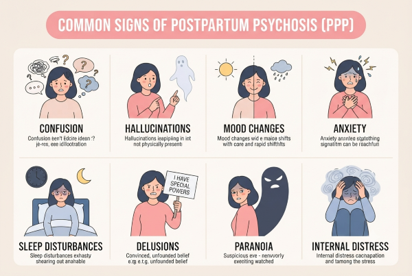 Signs of Postpartum Psychosis