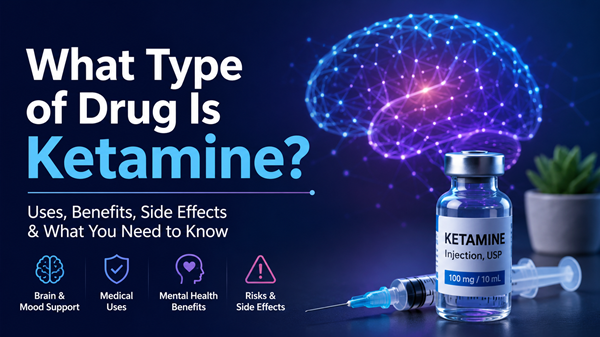 What Type of Drug is Ketamine Understanding Its Uses in Mental Health Care